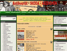 Tablet Screenshot of antikvariat.skoda-abzeichen.eu